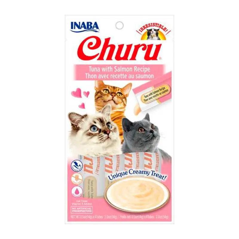 Inaba Churu - Snack para gatos sabor atún y salmón
