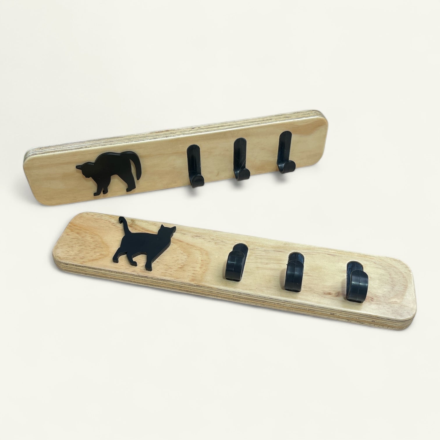 Portallaves Gatuno de Madera