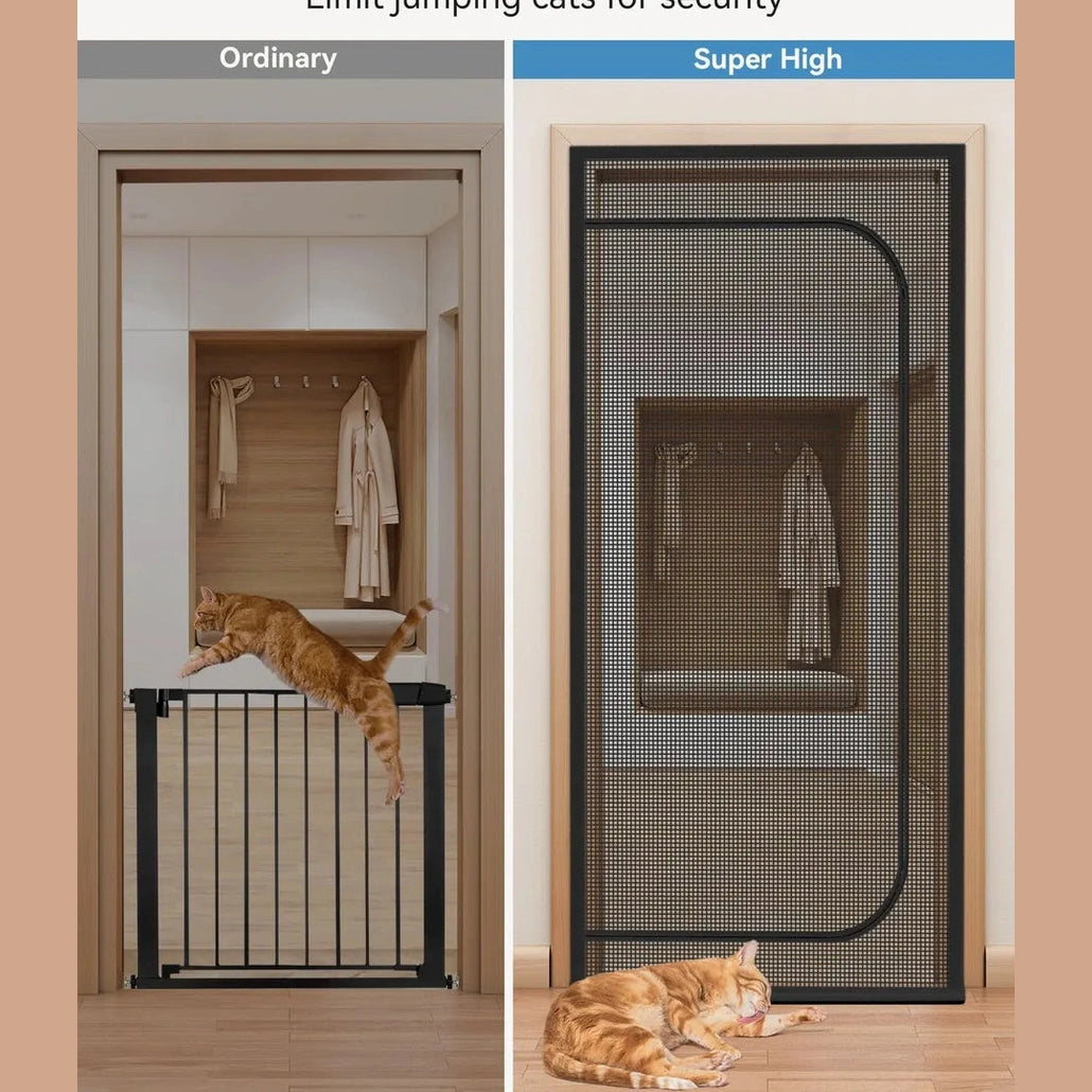Malla separadora para puertas – Ideal para gatos y mascotas