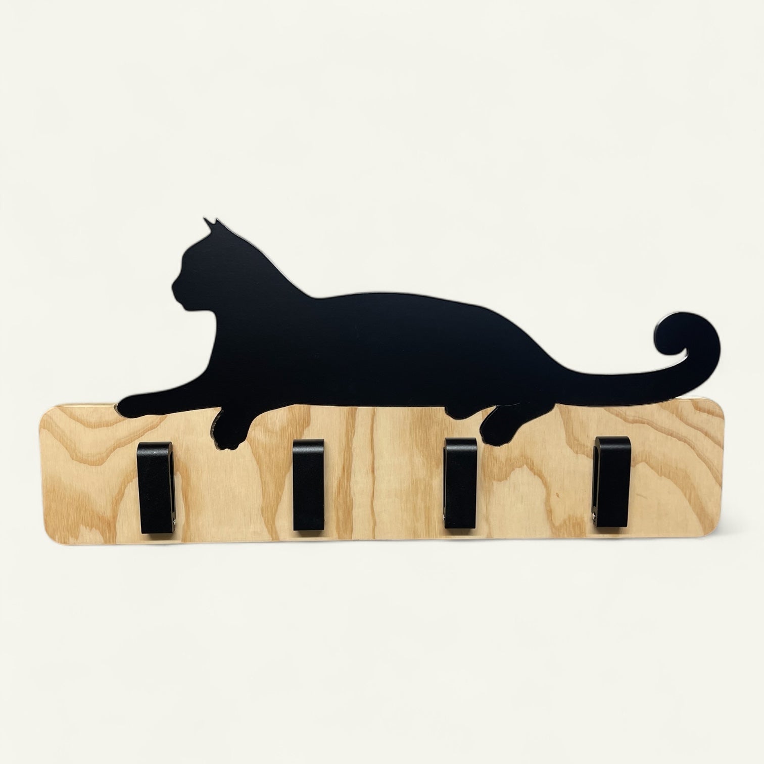 Perchero Gatuno Plegable – Madera y Metal