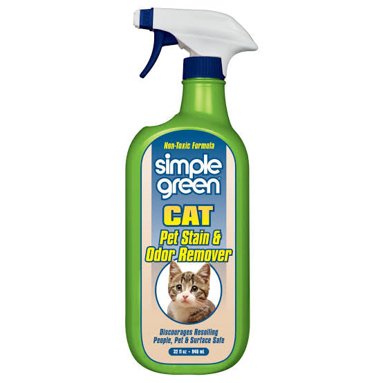 Simple Green CAT Eliminador de Manchas y Olores para Gatos