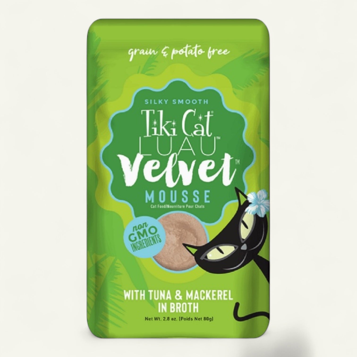 Tiki Cat Luau Velvet – Mousse de Atún y Caballa