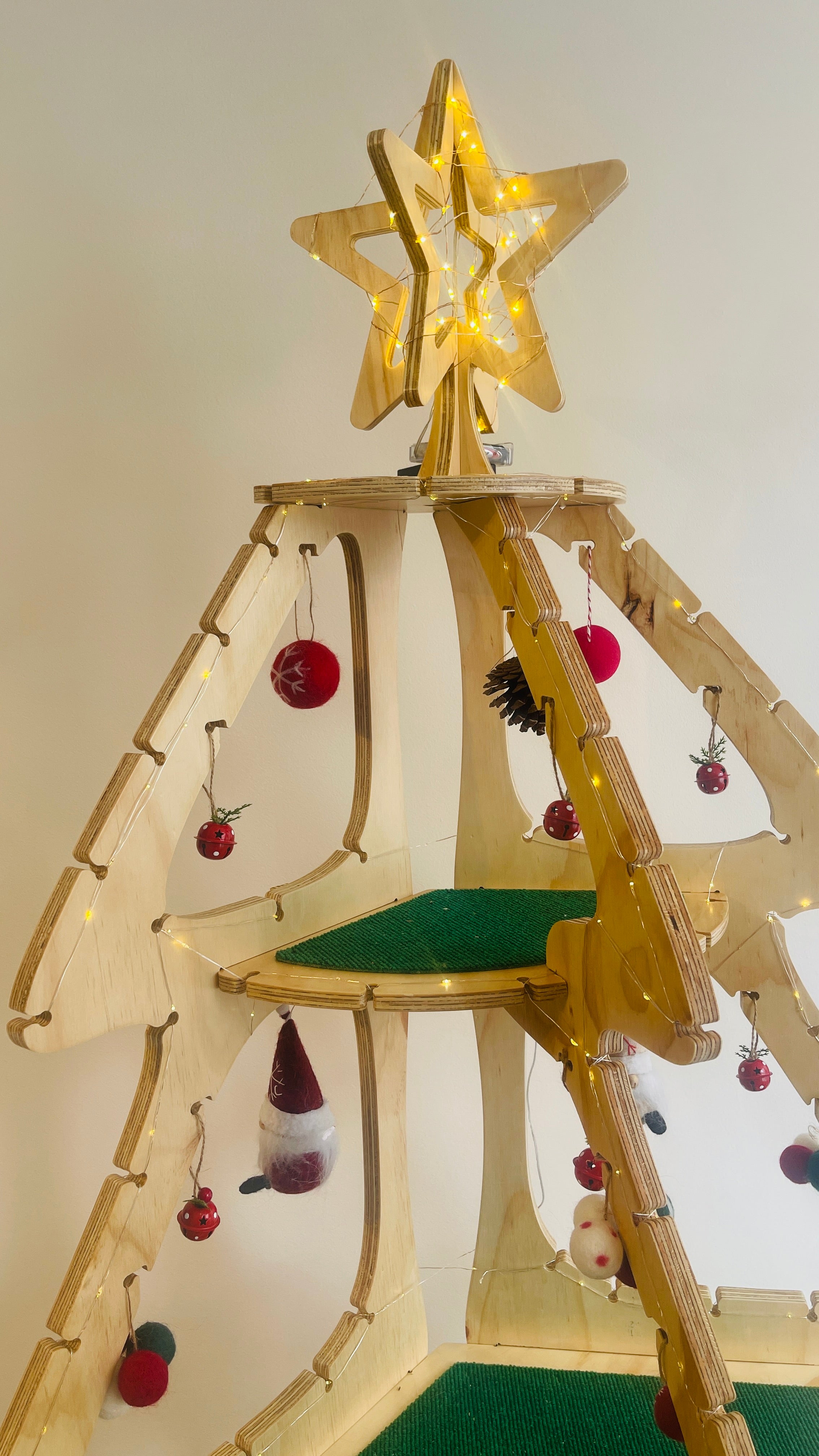 Gatiárbol de Navidad