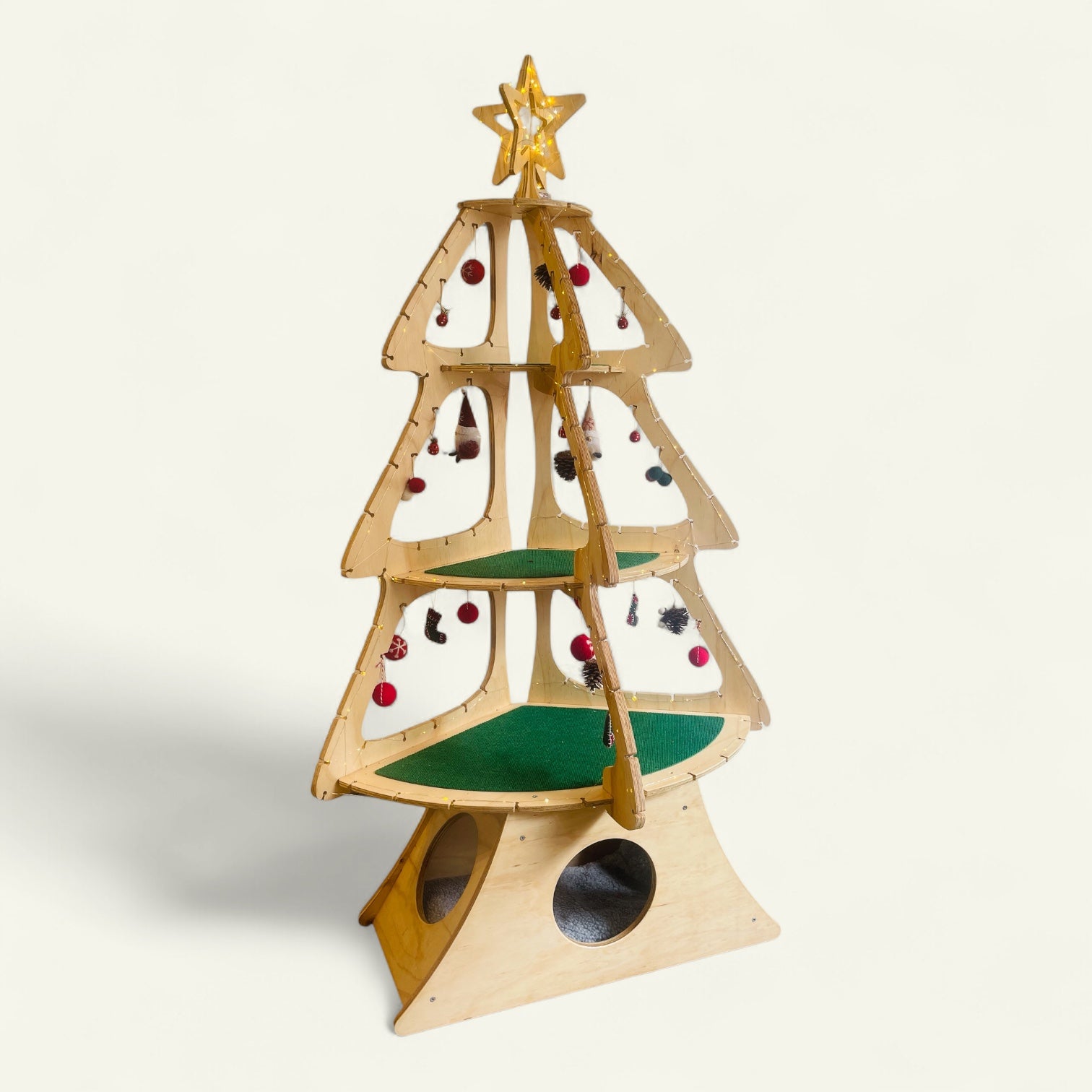 Gatiárbol de Navidad