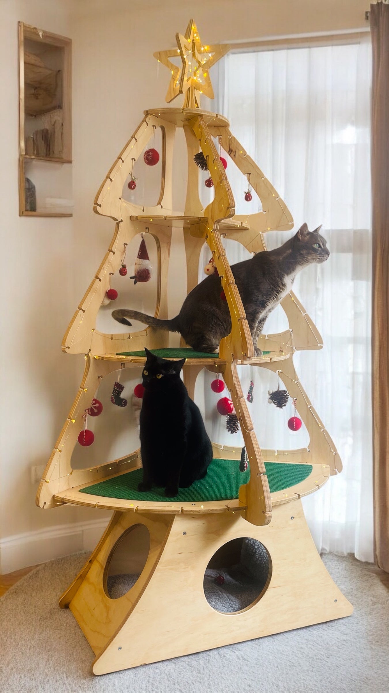 Gatiárbol de Navidad