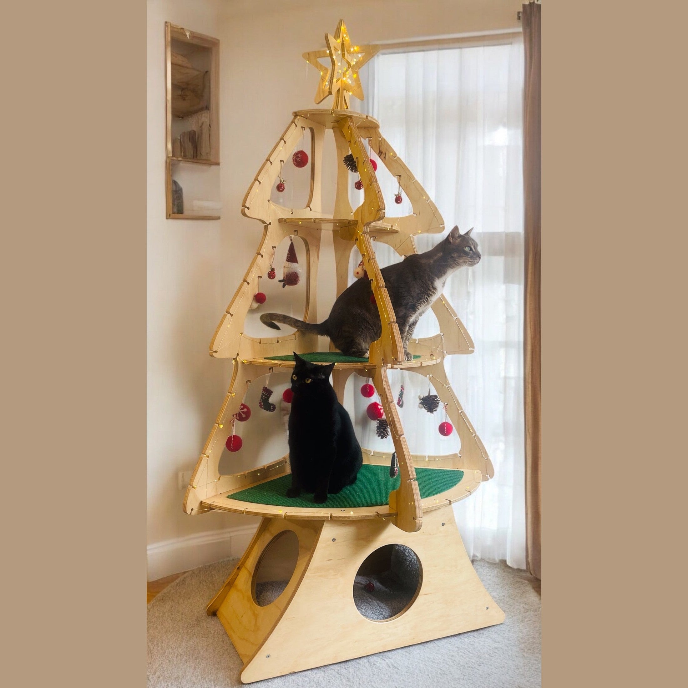 Gatiárbol de Navidad