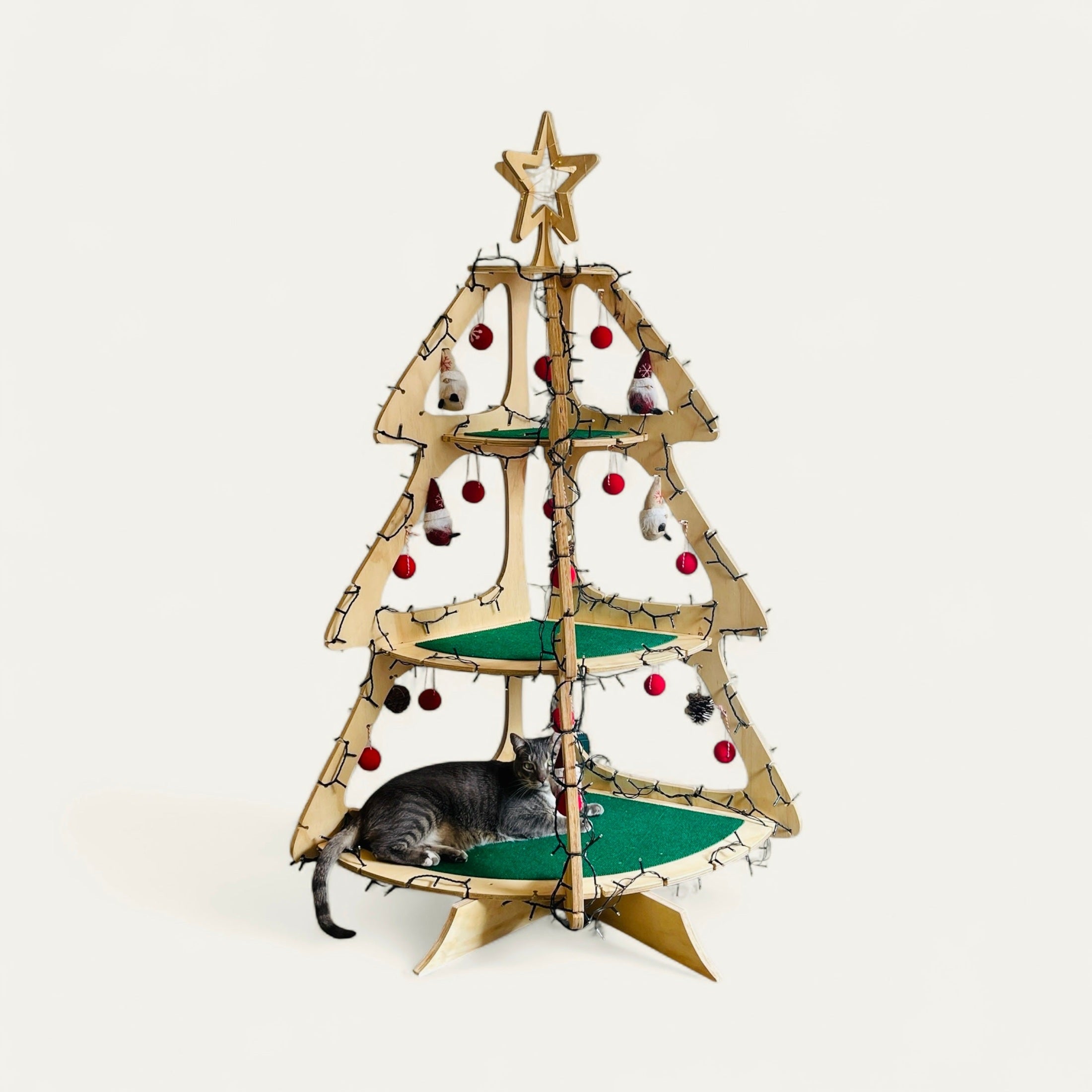Gatiárbol de Navidad