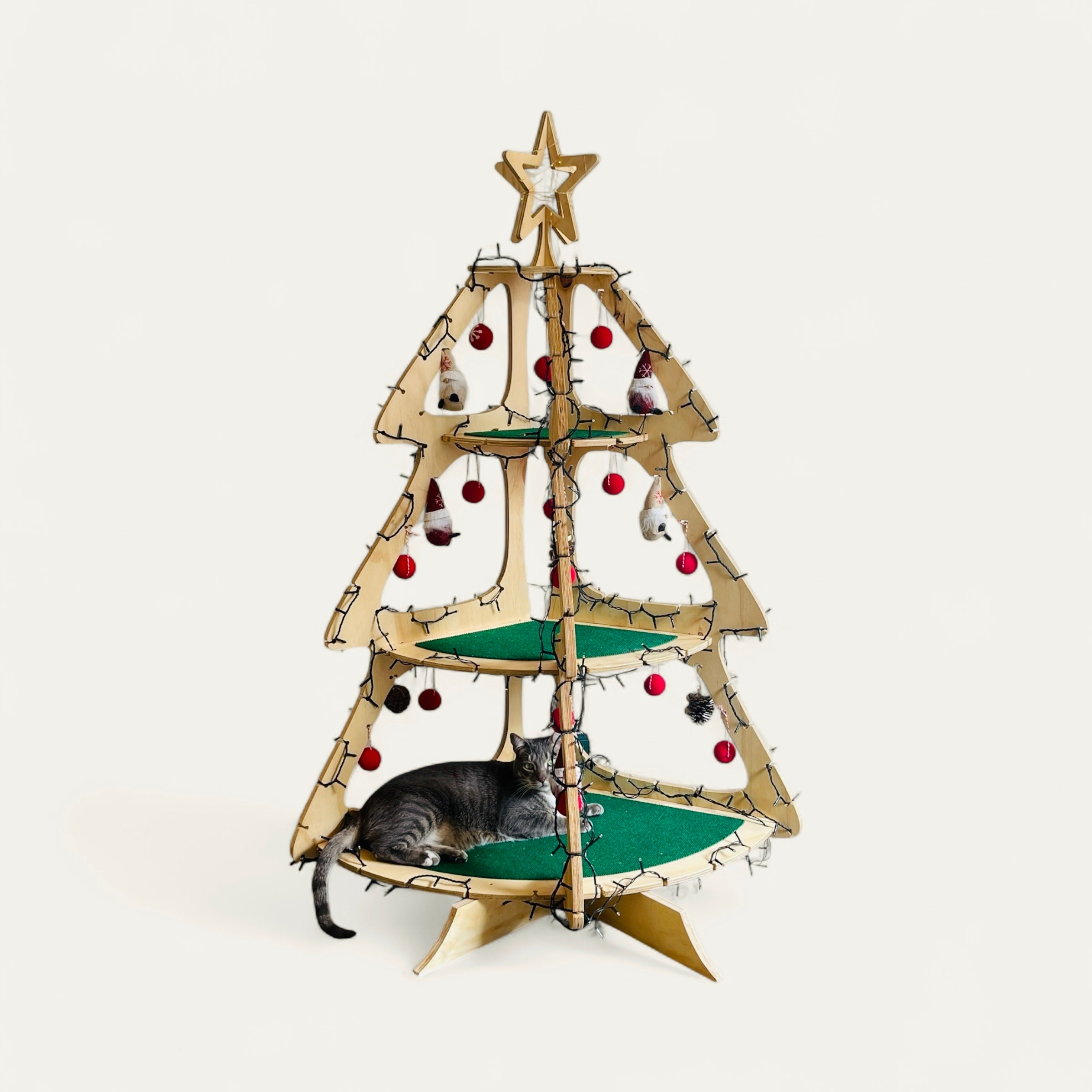 Gatiárbol de Navidad