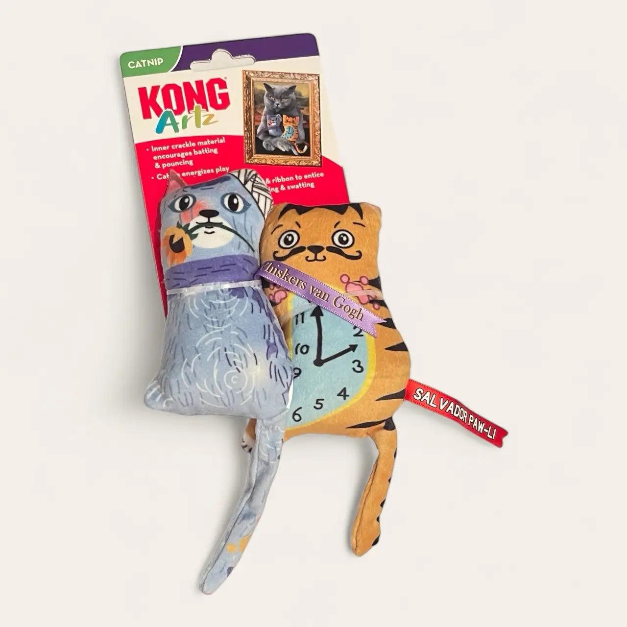 KONG ARTZ PELUCHE GATO DALI – VAN GOGH