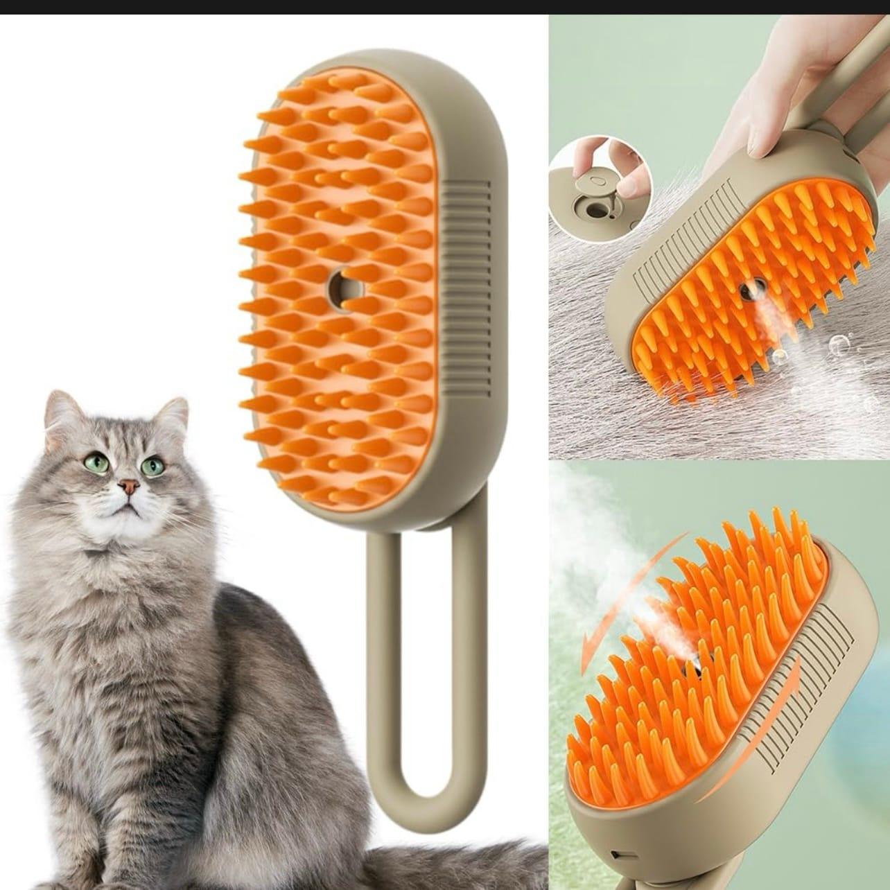 Cepillo a Vapor para Gatos