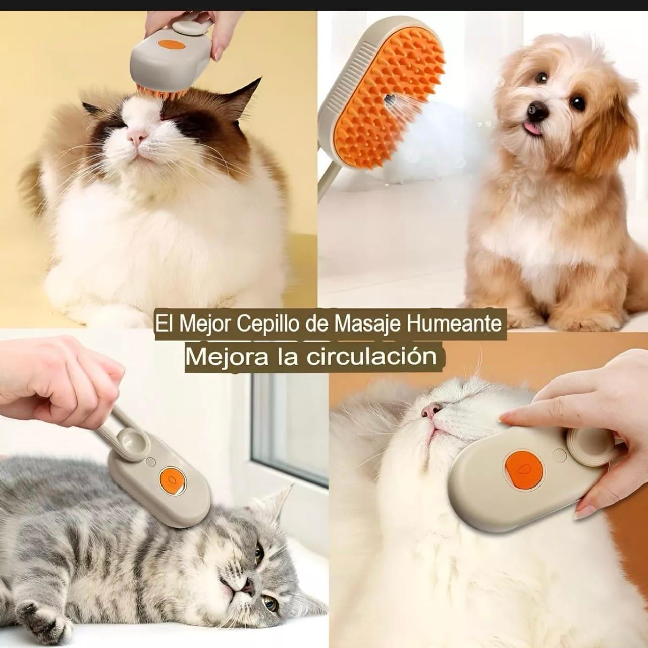 Cepillo a Vapor para Gatos